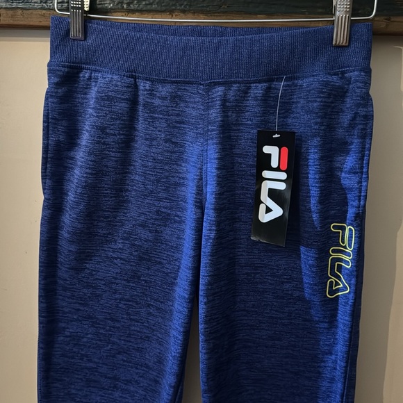 Fila Purple Blue Athletic Track Pants Size XL 14-16 - Picture 5 of 13